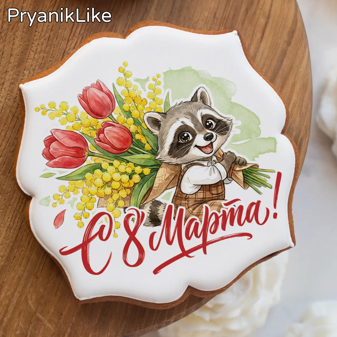 Зверята с букетами